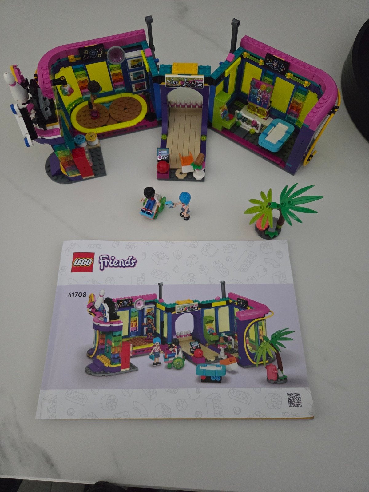 lego rolschaatsdisco speelhal 41708, Ophalen, Compleet, Lego