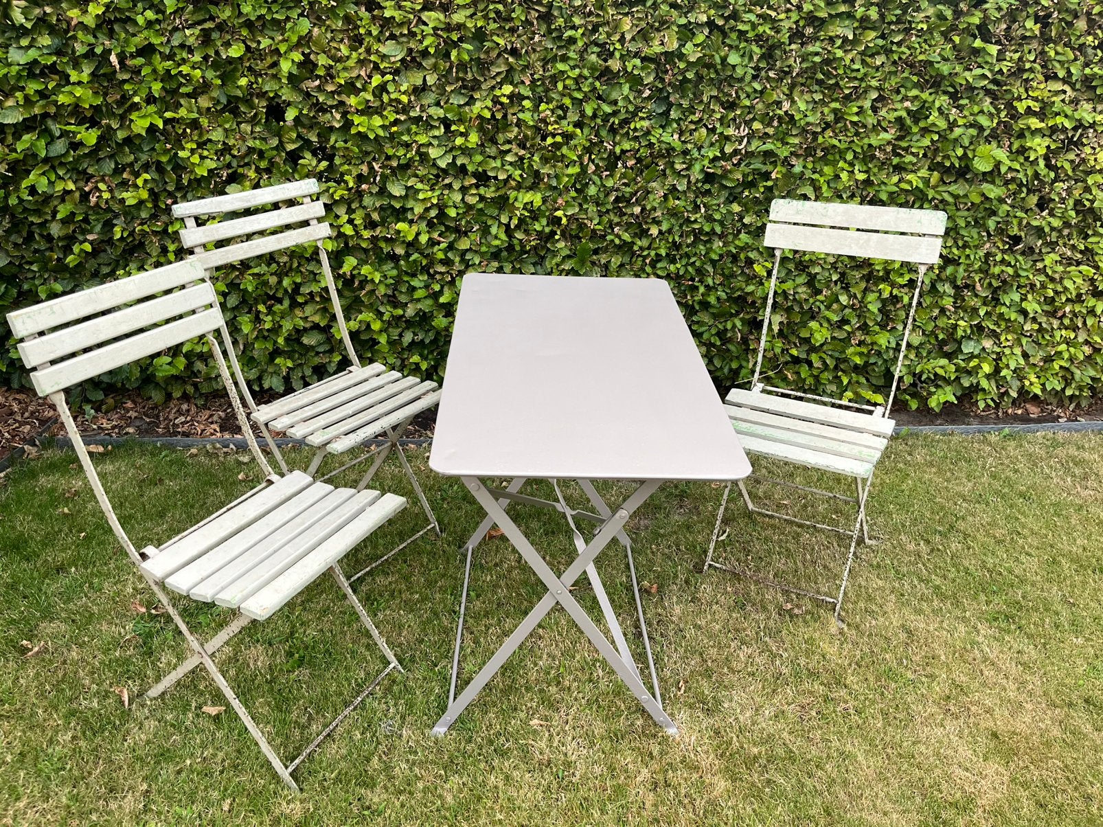 Bistro set, Ophalen, Gebruikt