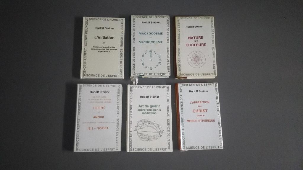 Diverse boeken van / over Rudolf Steiner (Frans), Boeken, Ophalen of Verzenden