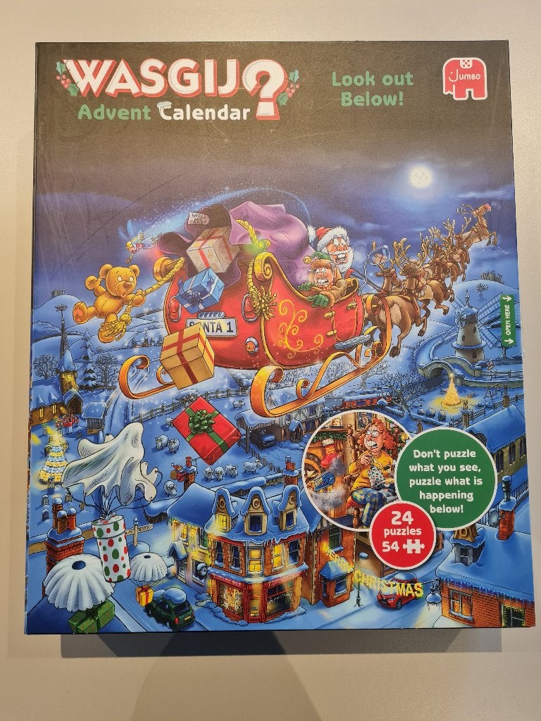 WasGij? Advent Calendar, Enlèvement, Moins de 500 pièces, Comme neuf, Puzzle