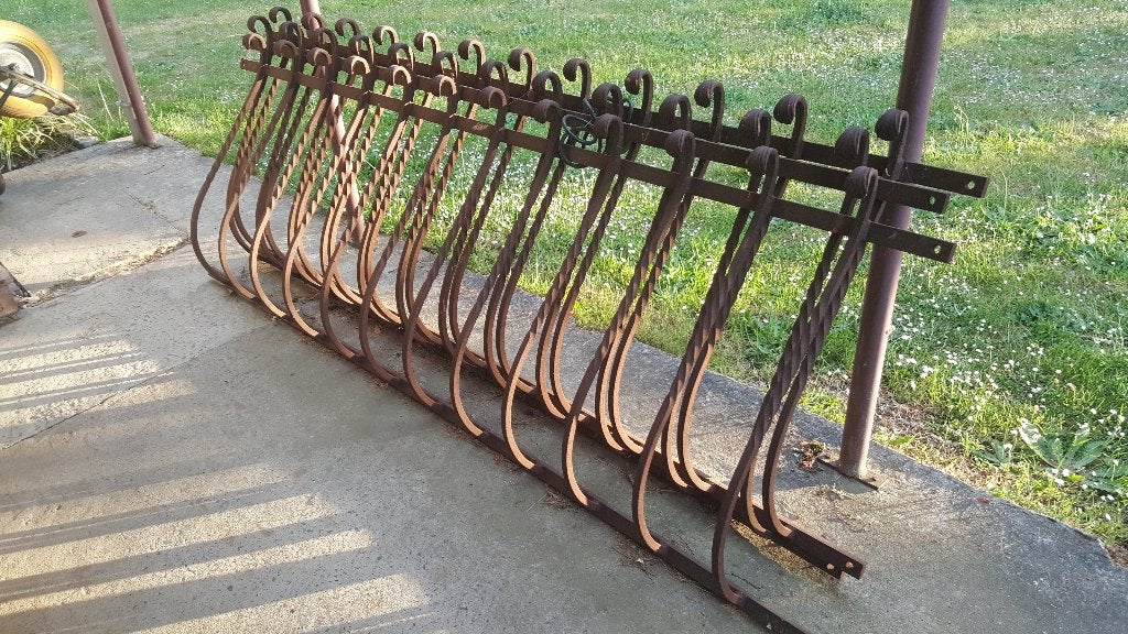 Smeedwerk handgesmeed, Ophalen, Nieuw, IJzer