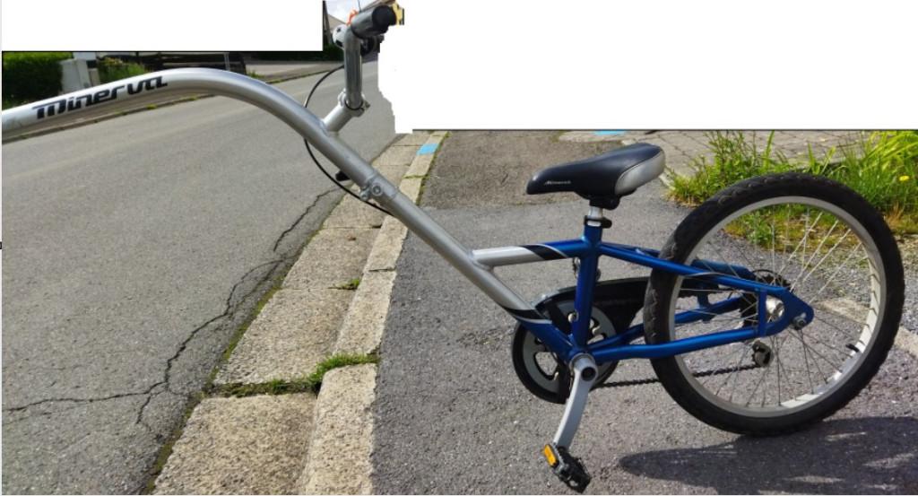 Vélo suiveur enfants Minerva, Pliable, Comme neuf, Minerva, Enlèvement