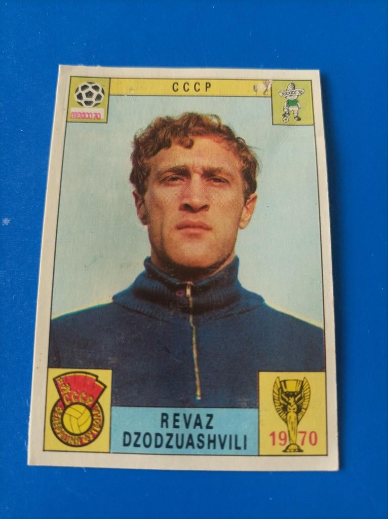Panini Mexico 70, CCCP Revaz Dzodzuashvili, Ophalen of Verzenden