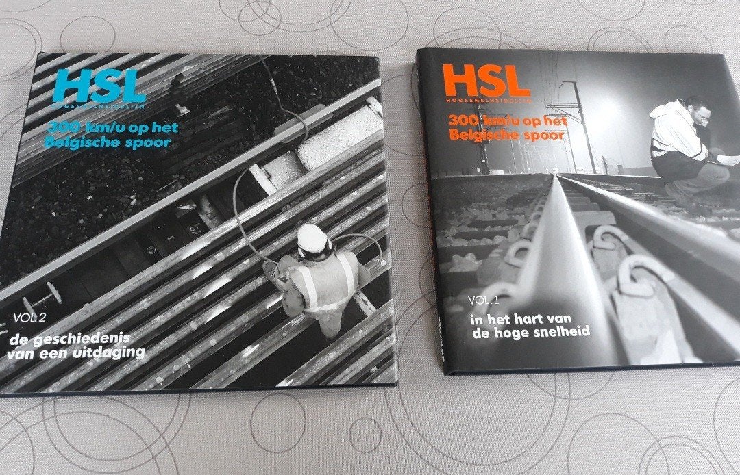 boeken HST 300 km/h Belgisch spoorwegnet, Antiquités & Art, Enlèvement