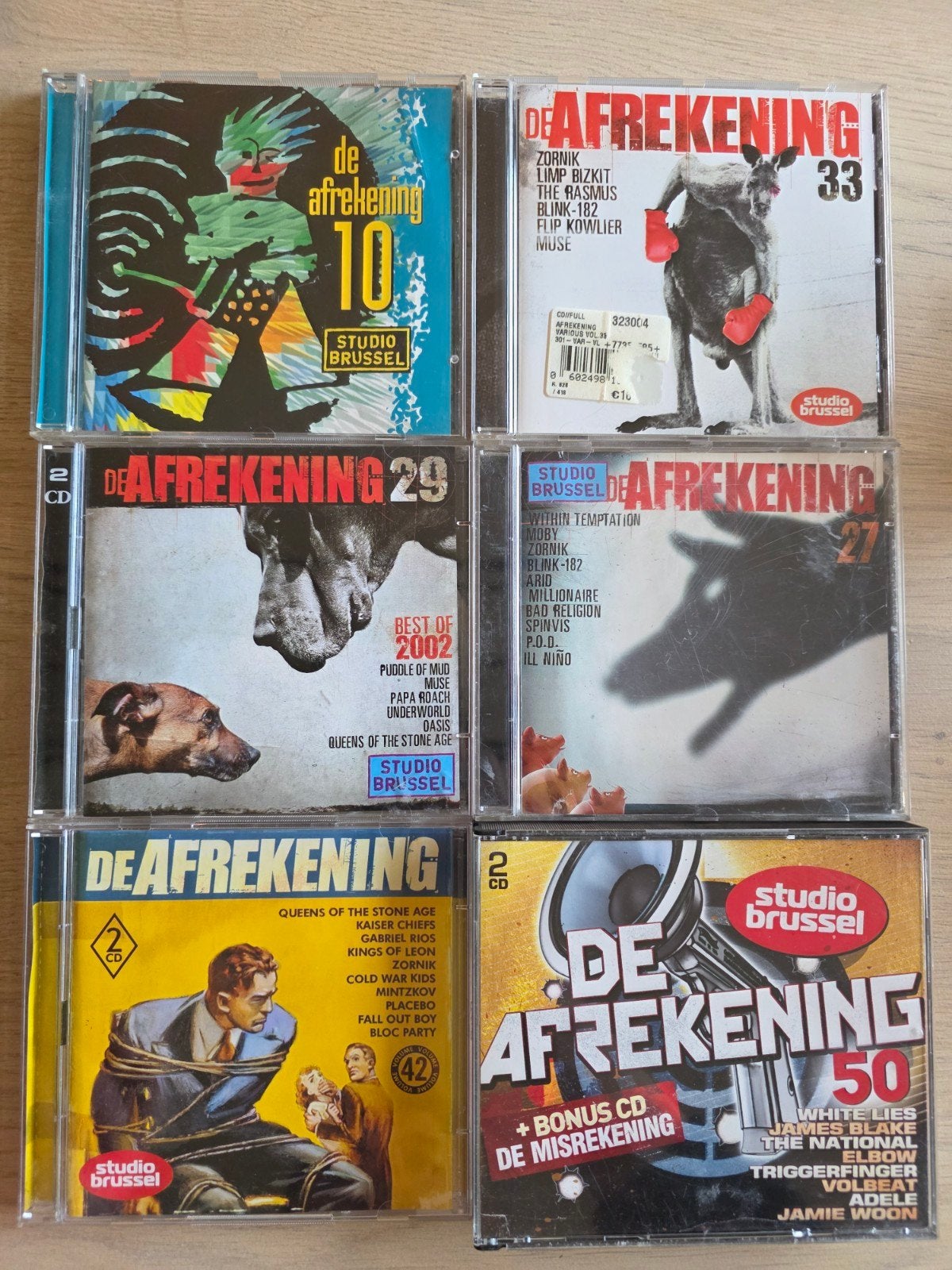 Collectie cd's de afrekening, Cd's en Dvd's, Cd's | Verzamelalbums, Ophalen of Verzenden
