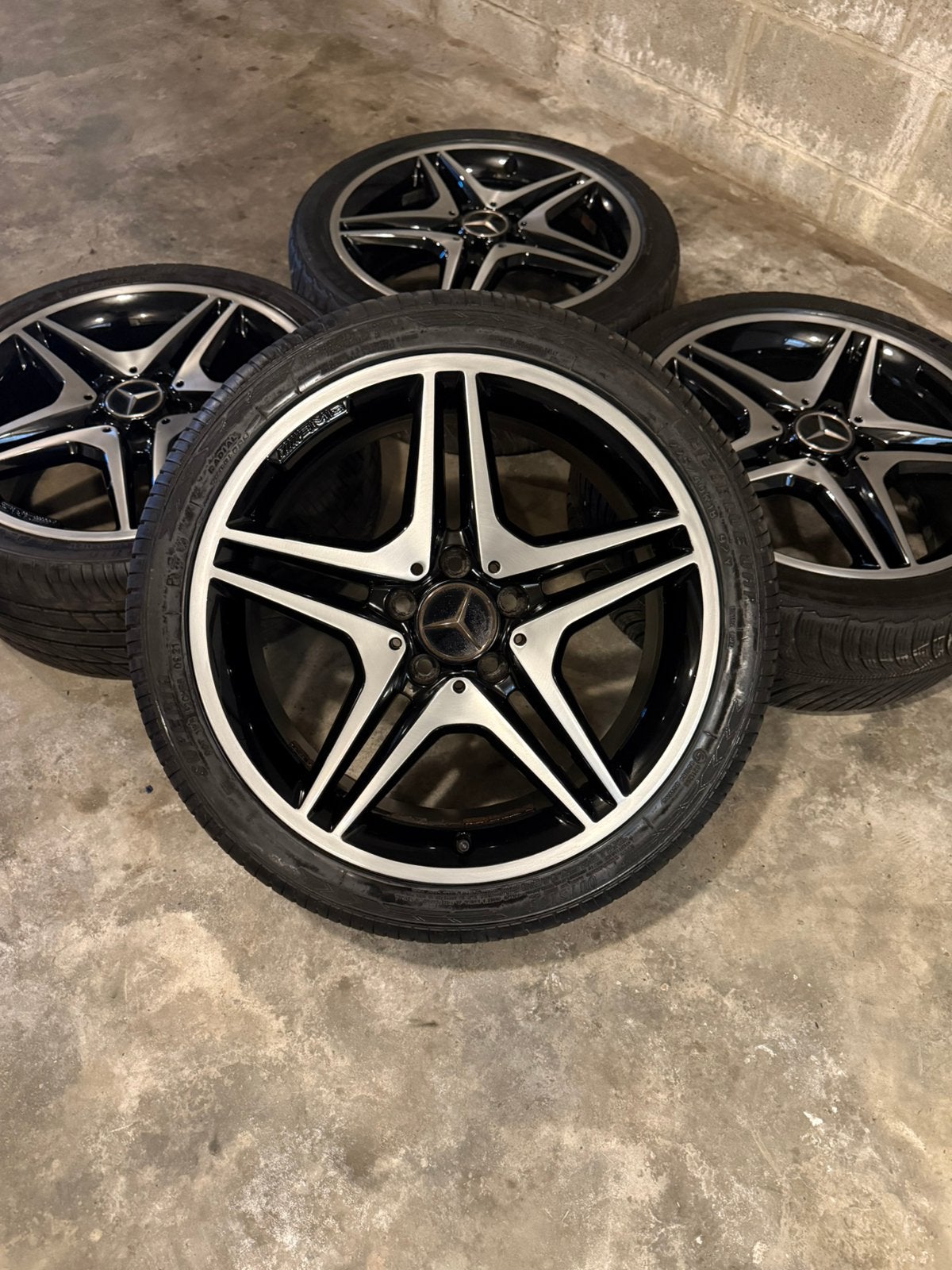 Jantes Mercedes 18 AMG 5x112, Autos : Pièces & Accessoires, Enlèvement, Jante(s)