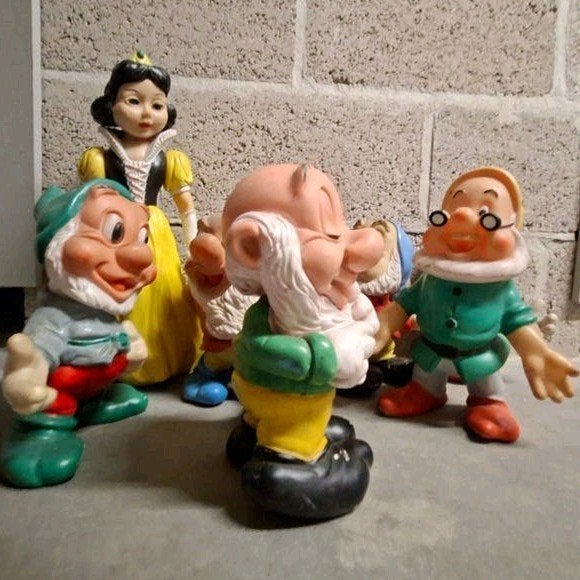 Vintage Disney set, Verzamelen, Ophalen, Gebruikt, Fantasy