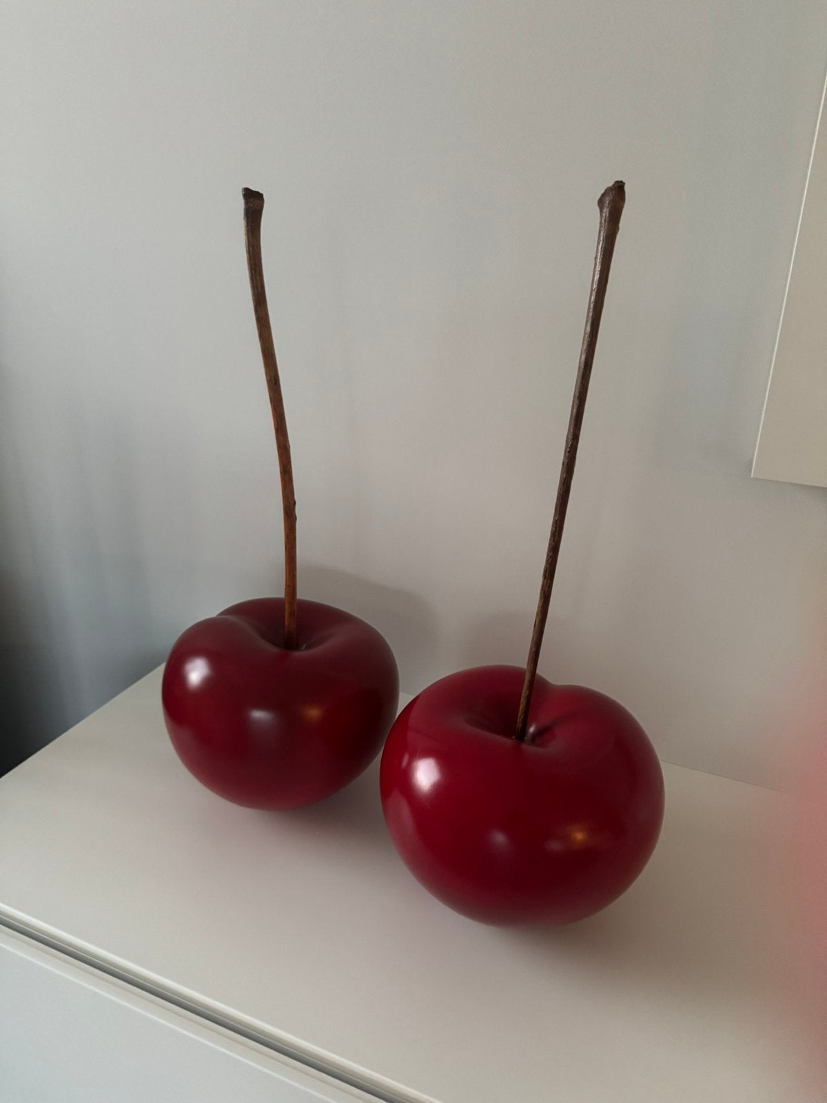 Design cores da terra (2 stuks), Object, Handgemaakt, Rood, Steen/keramiek