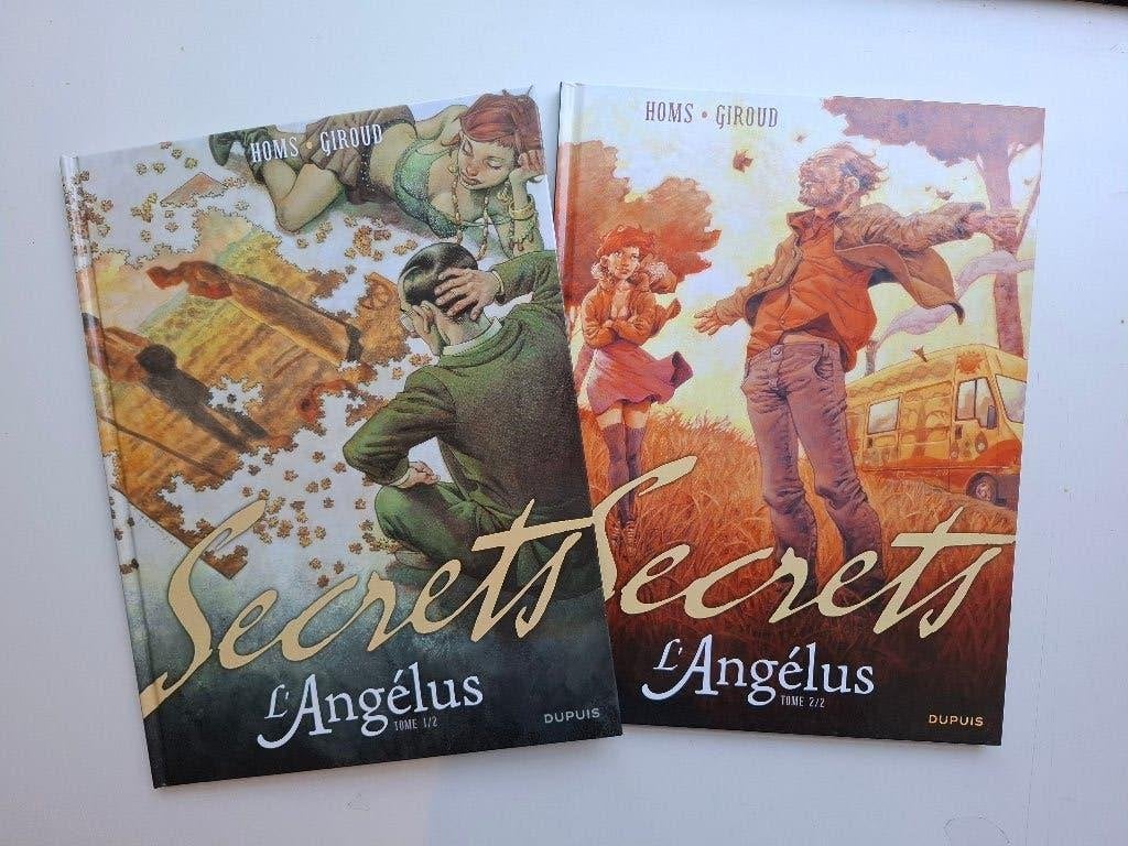SECRETS L"ANGELUS" TOMES 1 ET 2 SERIE COMPLETE HOMS TOUS EO, Boeken, Stripverhalen, Zo goed als nieuw, Complete serie of reeks