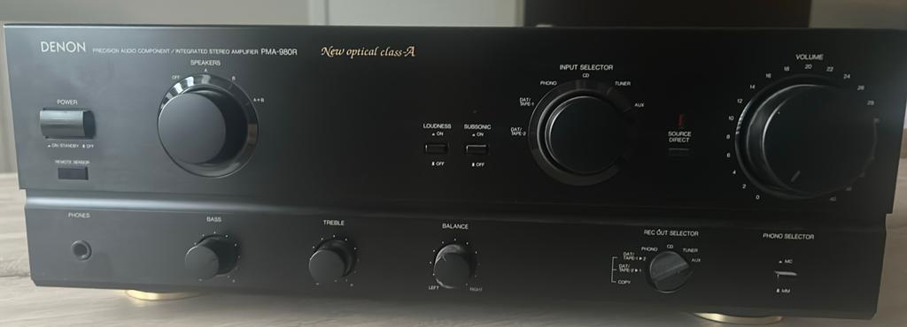 Denon PMA-980R met originele afstandsbediening, Audio, Tv en Foto, Versterkers en Ontvangers, Ophalen, Gebruikt, Stereo, Denon