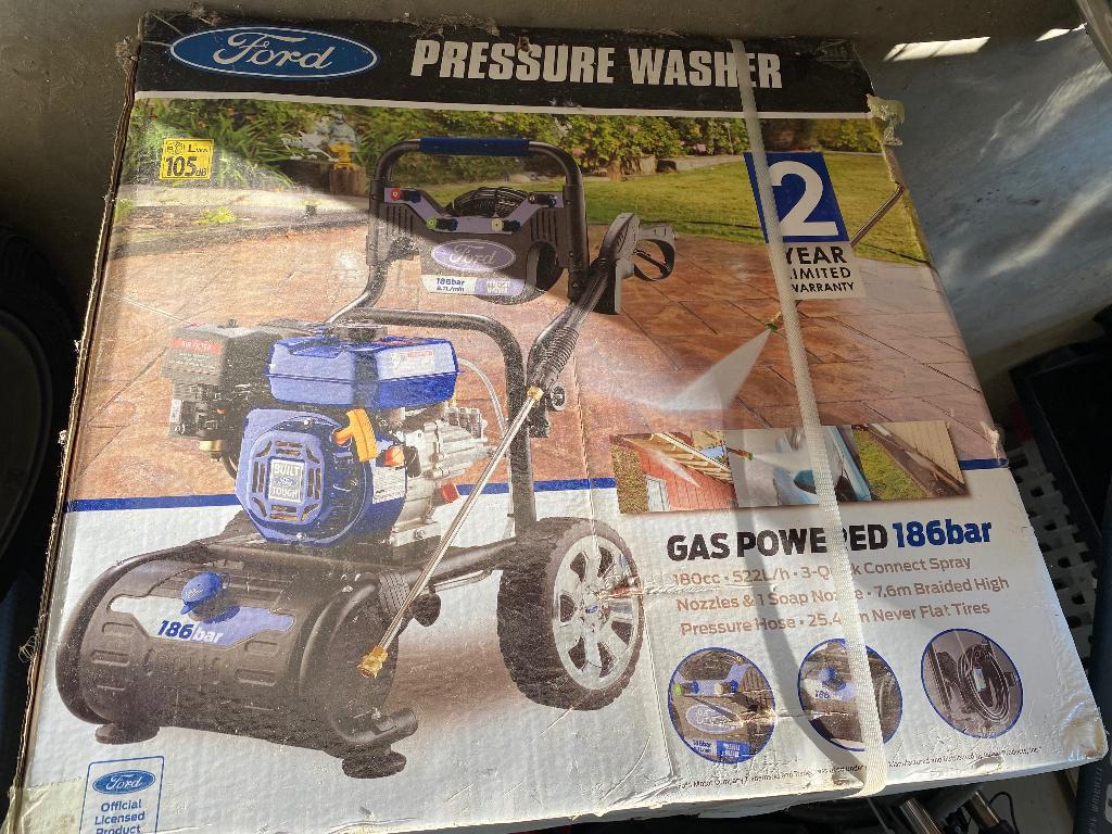 Hogedrukreiniger, Jardin & Terrasse, Nettoyeurs haute pression, Neuf, Enlèvement, Ford, Avec pression d'eau réglable
