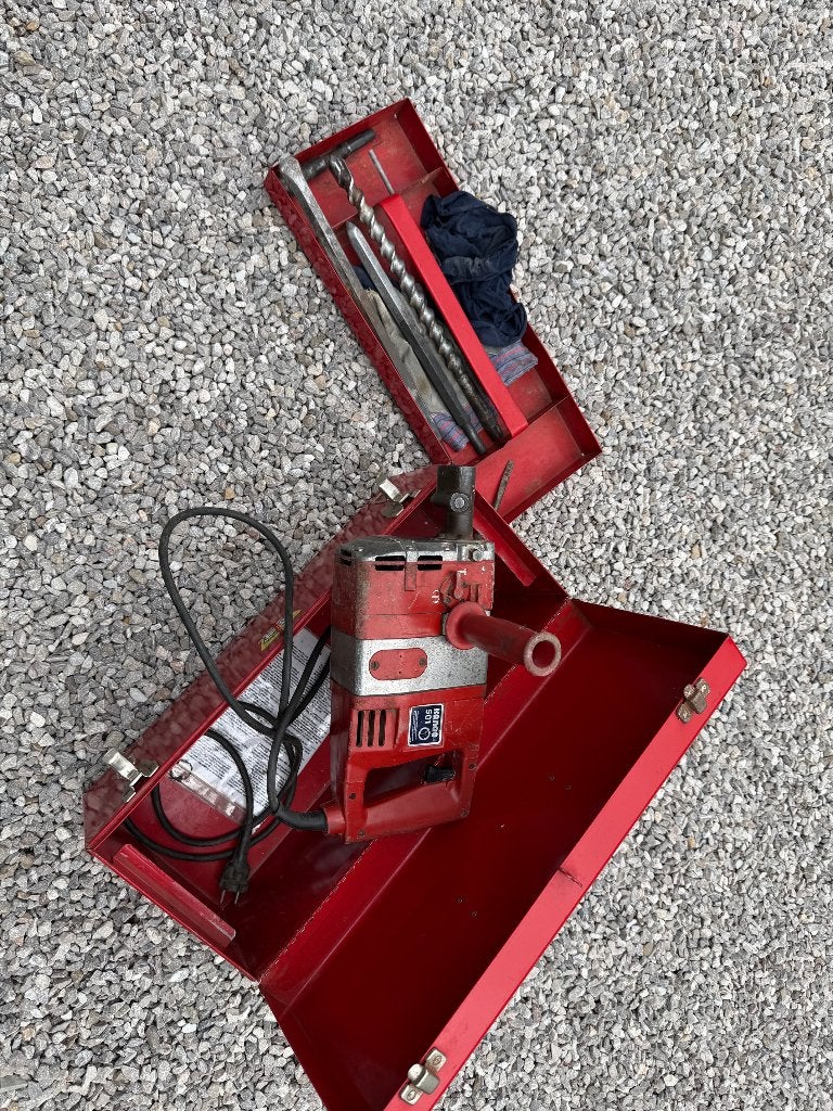 KANGOO BOORHAMER, Doe-het-zelf en Bouw, Ophalen, Gevuld, Gebruikt
