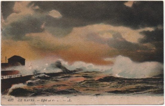LE HAVRE, Verzamelen, Postkaarten | Themakaarten, Ophalen of Verzenden, Voor 1920, Gelopen