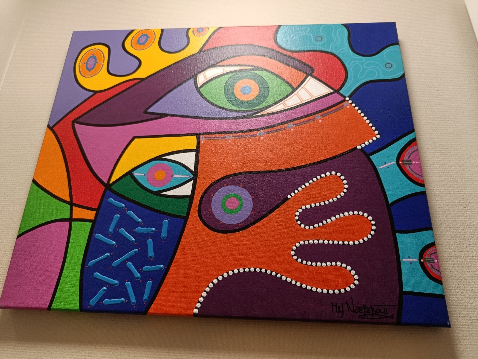 Marianne Naerebout,canvas 2007, Antiquités & Art, Art | Peinture | Classique, Enlèvement ou Envoi