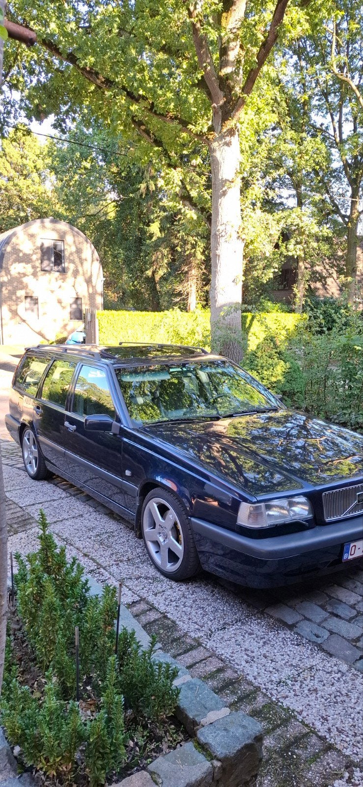 volvo 850 T5, Auto's, Volvo, Voorwielaandrijving, Blauw, Leder en Stof, Particulier