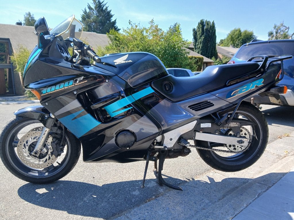 moto honda cbr 1000f dual 1996 sc24, Motoren, Motoren | Honda, Sportuitlaat, Occasion, 4 cilinders, Motorrijbewijs A