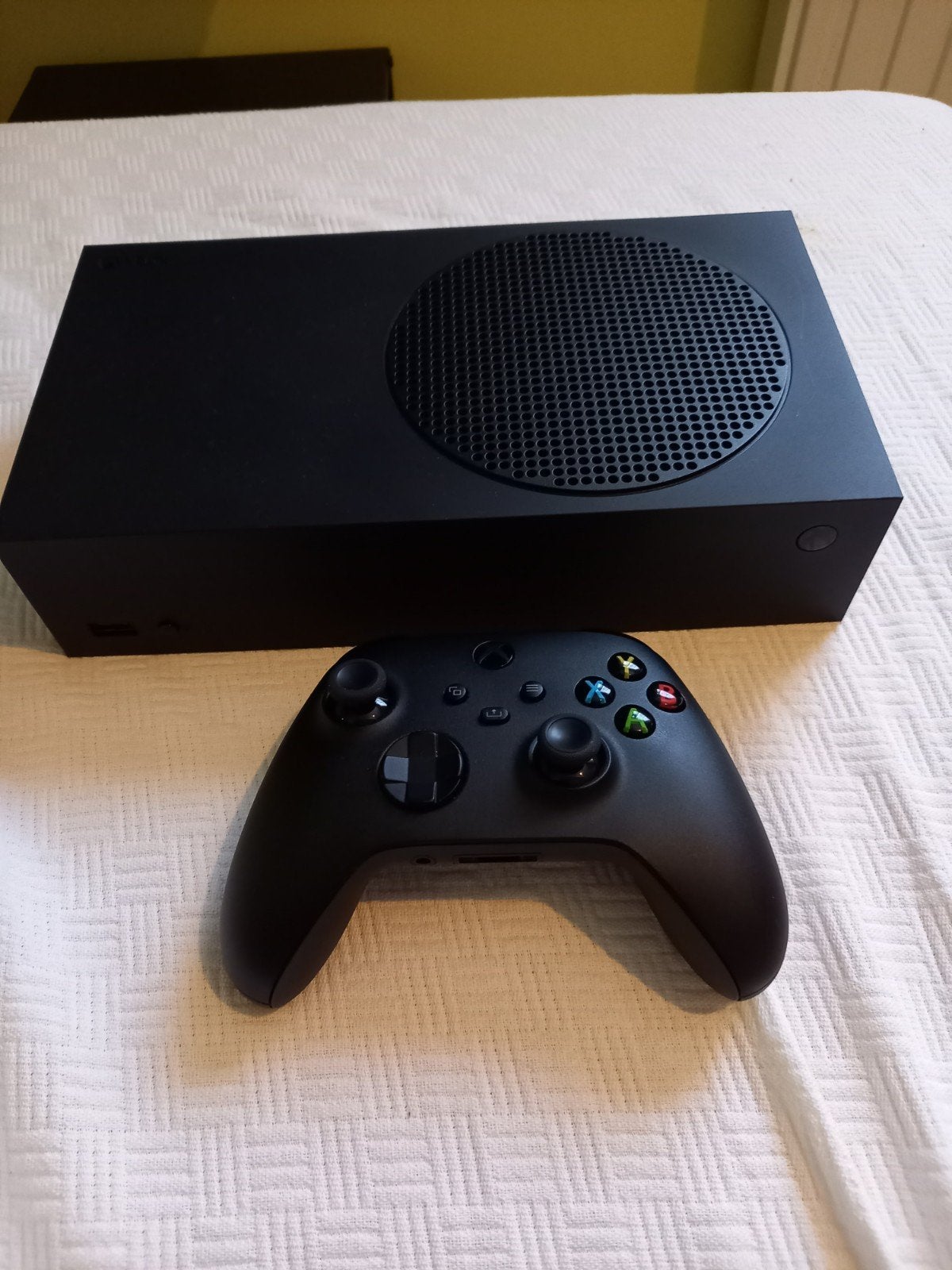 Xbox serie s Black 1TB, Games en Spelcomputers, Ophalen, Met 2 controllers