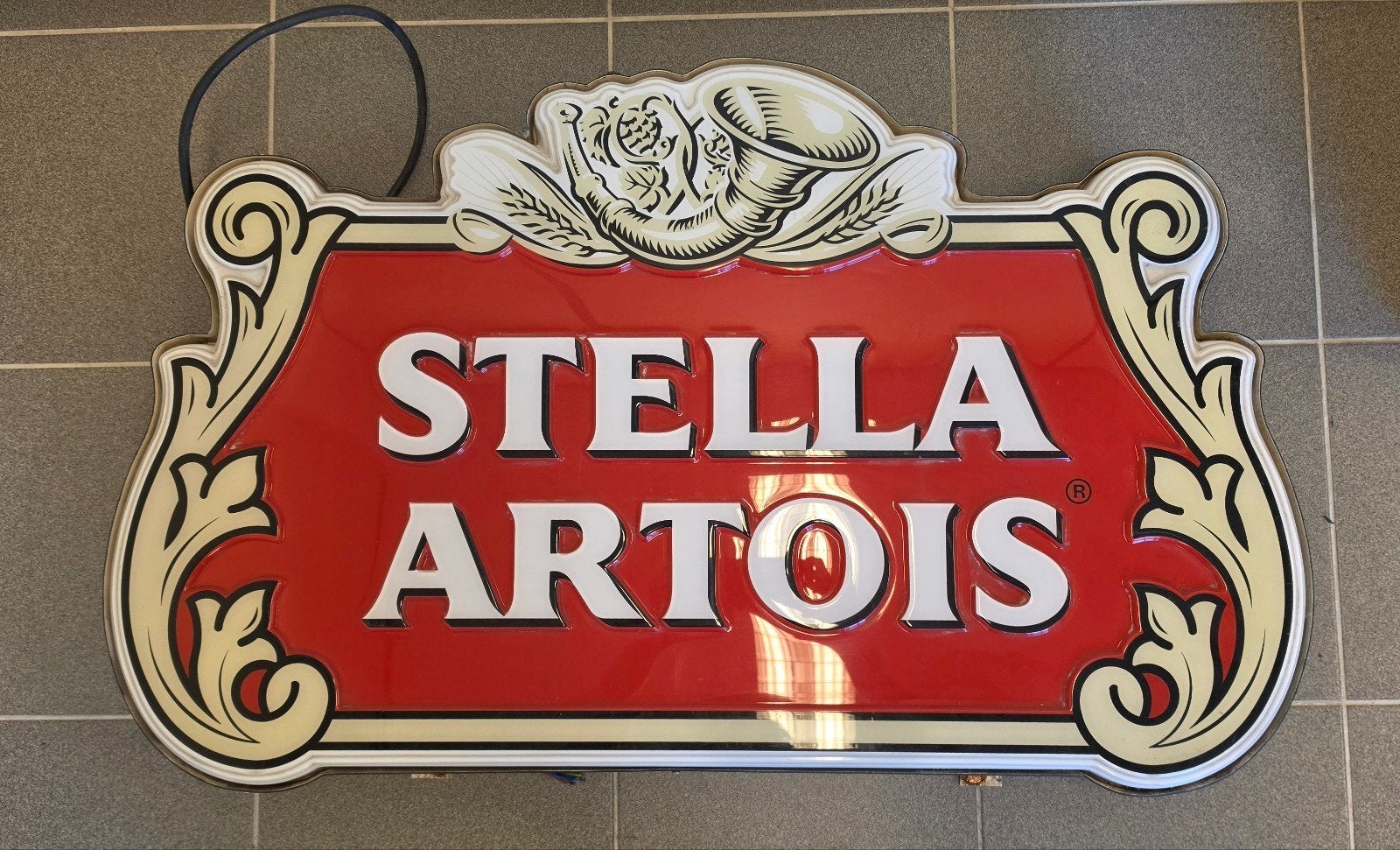 Lichtbak Stella Artois, Verzamelen, Ophalen