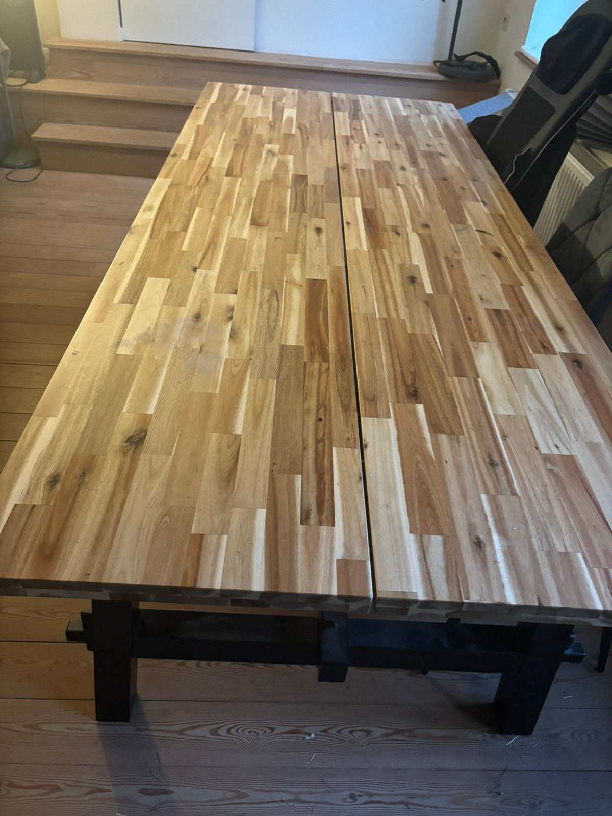 Ikea eettafel te koop, Huis en Inrichting, Ophalen, Zo goed als nieuw, Vijf personen of meer, Rechthoekig