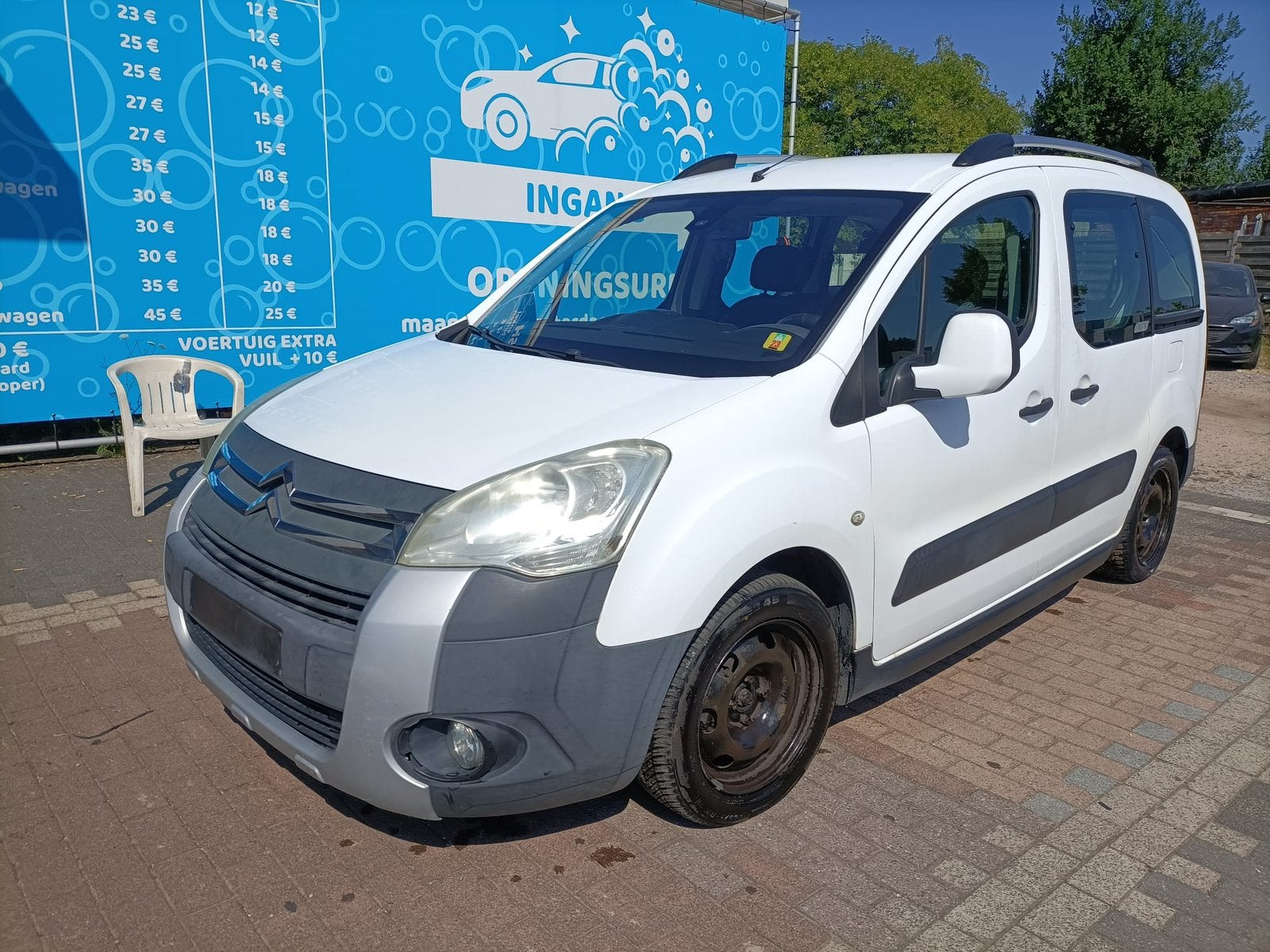 CITROEN BIRLENGO, Euro 5, Zwart, Wit, 5 deurs