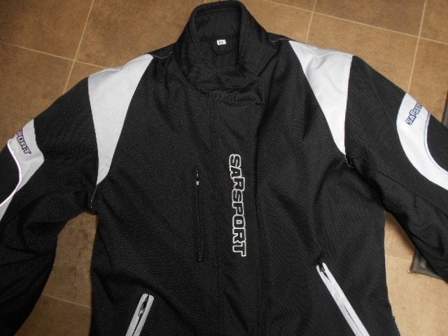 Motorvest Sarsport - Maat M/L, Motoren, Kleding | Motorkleding, Ophalen of Verzenden, Tweedehands, Jas | textiel