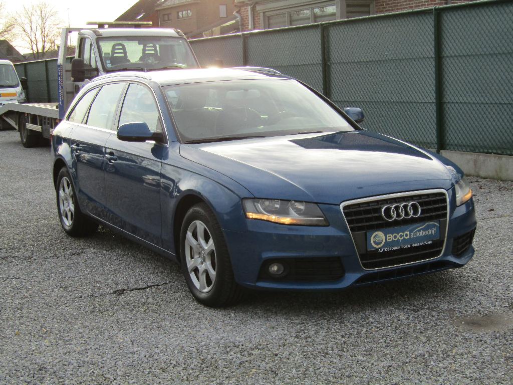 Audi A4 2.0 TDI Automaat, Autos, Audi, 100 kW, Euro 5, Achat, Beige