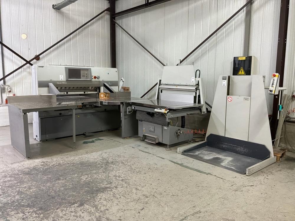 2008 Polar 115XT : gamme de machines de découpe haut de gam