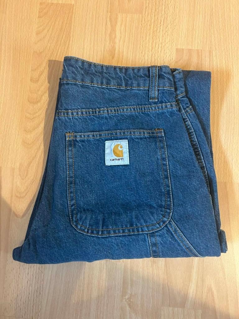 Jeans Carhartt W30 en très bon état, Neuf, Carhartt, W32 (confection 46) ou plus petit, Bleu