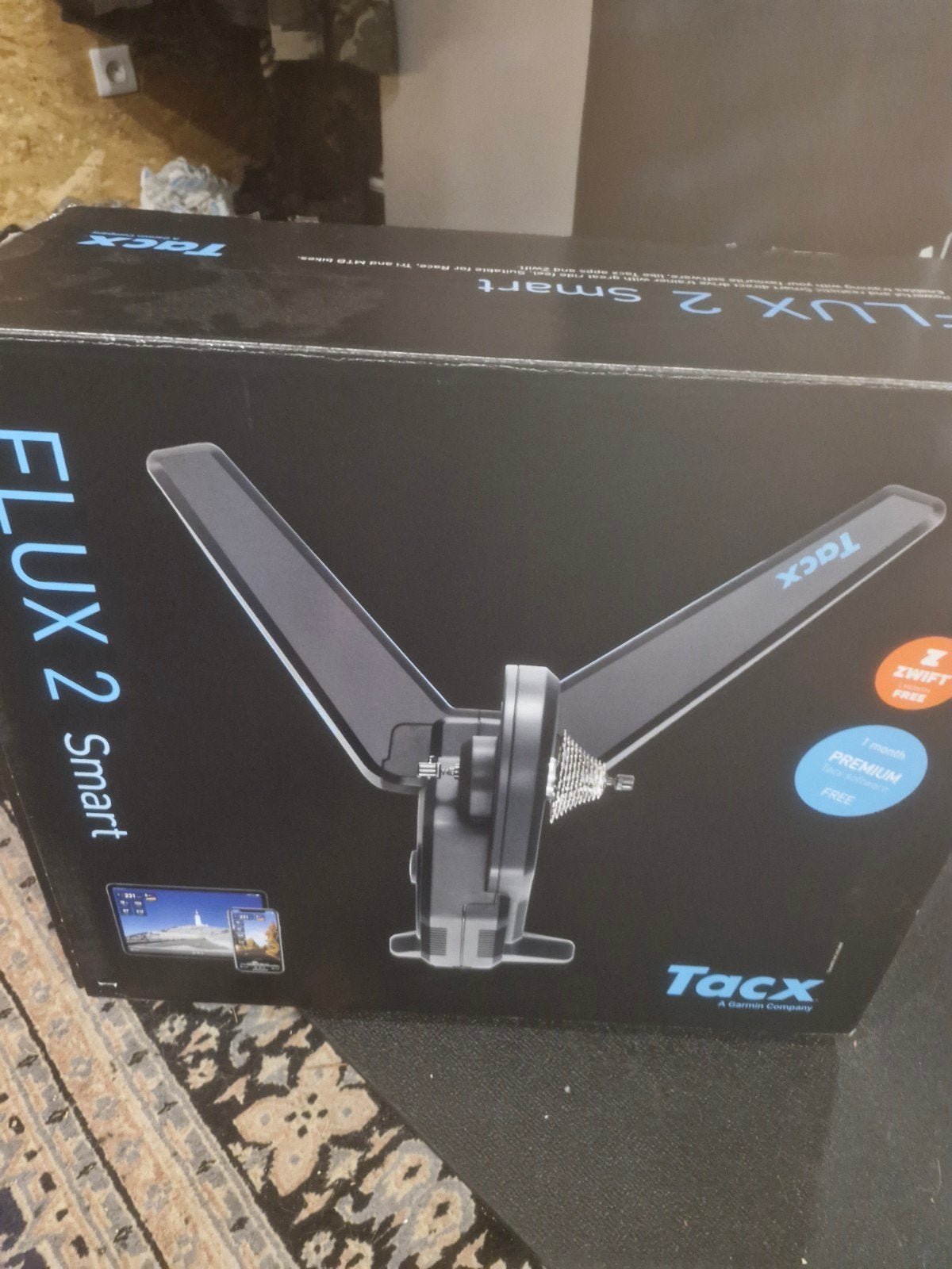 Tacx flux 2 met tacx tablethouder, Sports & Fitness, Cyclisme, Enlèvement