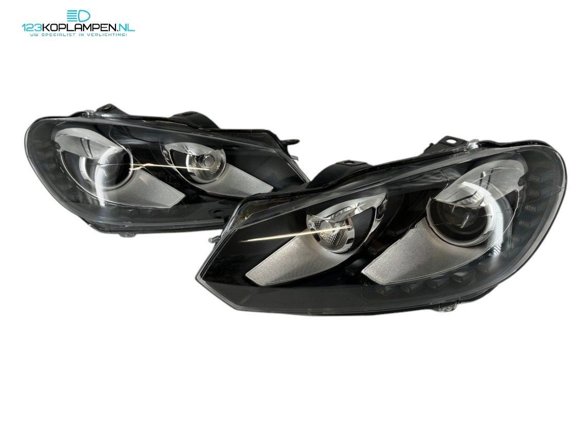 Volkswagen Golf 6 Bi-Xenon LED koplamp koplampen, Auto-onderdelen, Gebruikt, -, -, Verzenden