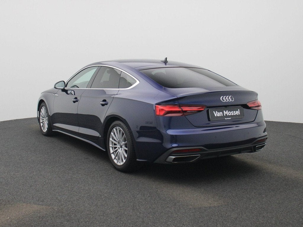 Audi A5 Sportback 30 TDI S tronic Bus. Ed. Attraction, Auto's, 4 zetels, Stof, Gebruikt, Zwart