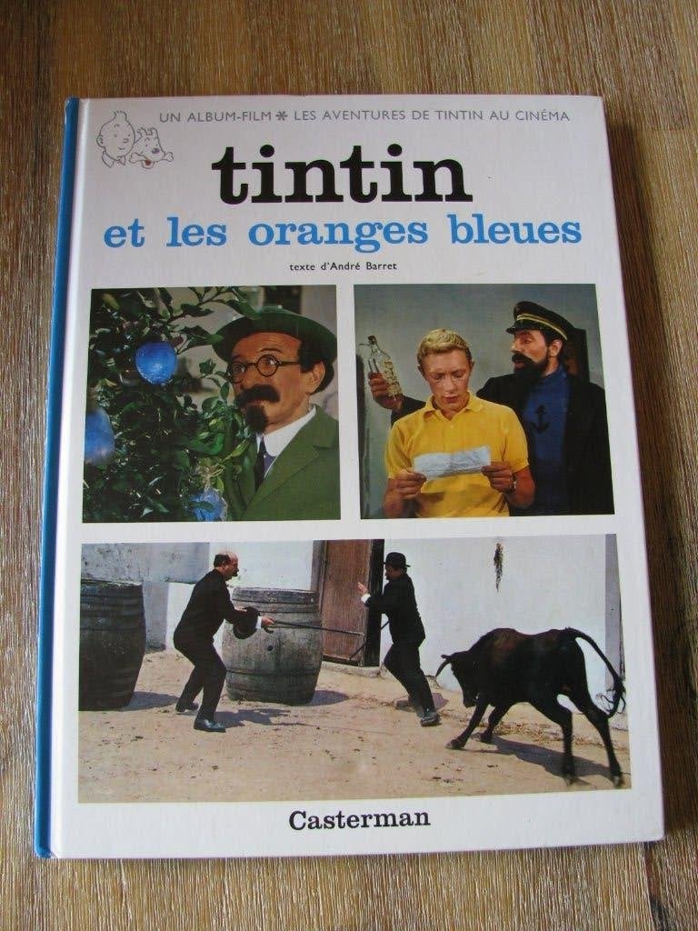 Tintin-les oranges bleues-, Envoi, Tintin