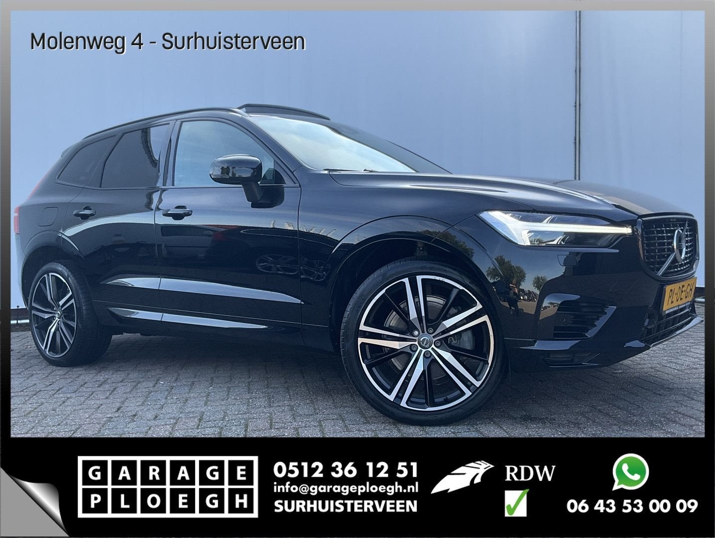 Volvo XC60 2.0 Recharge T6 AWD R-Design HUD HK Pano.dak BLIS, Autos, Volvo, Achat, Entreprise, Automatique, Electronic Stability Program (ESP)