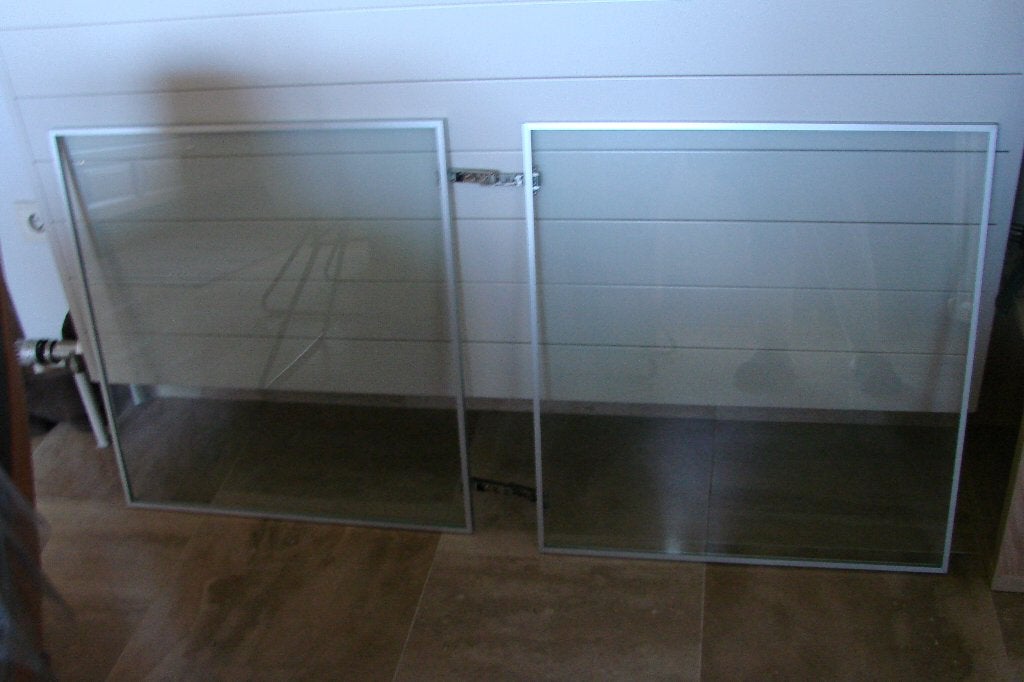 ikea kastdeurtjes, Doe-het-zelf en Bouw, Ophalen, Zo goed als nieuw, Glas, Overige typen