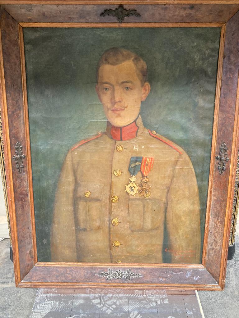 Antiek schilderij, Ophalen