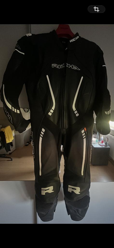 Eendelig lederen motorpak Richa, Motoren, Dames, Ophalen of Verzenden, Nieuw zonder kaartje, Richa