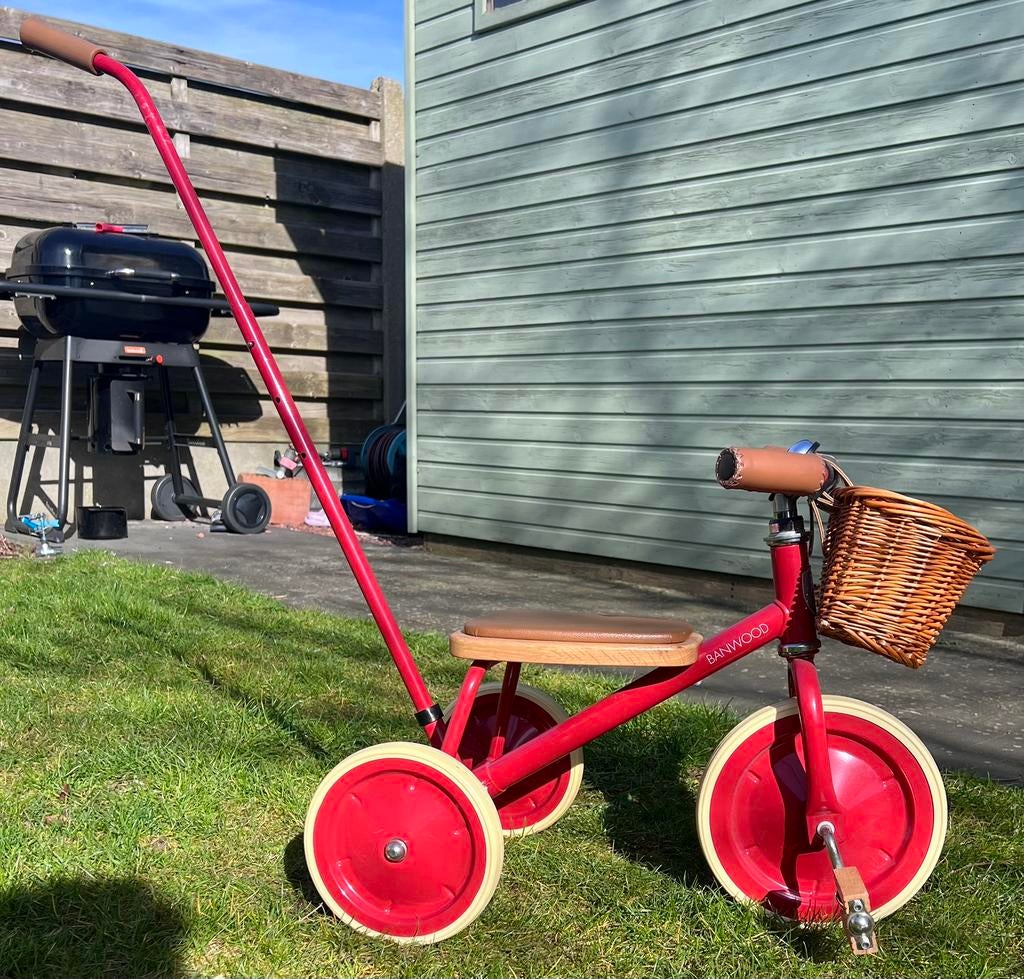 Banwood trike driewieler, Enlèvement, Comme neuf, Tige de poussée