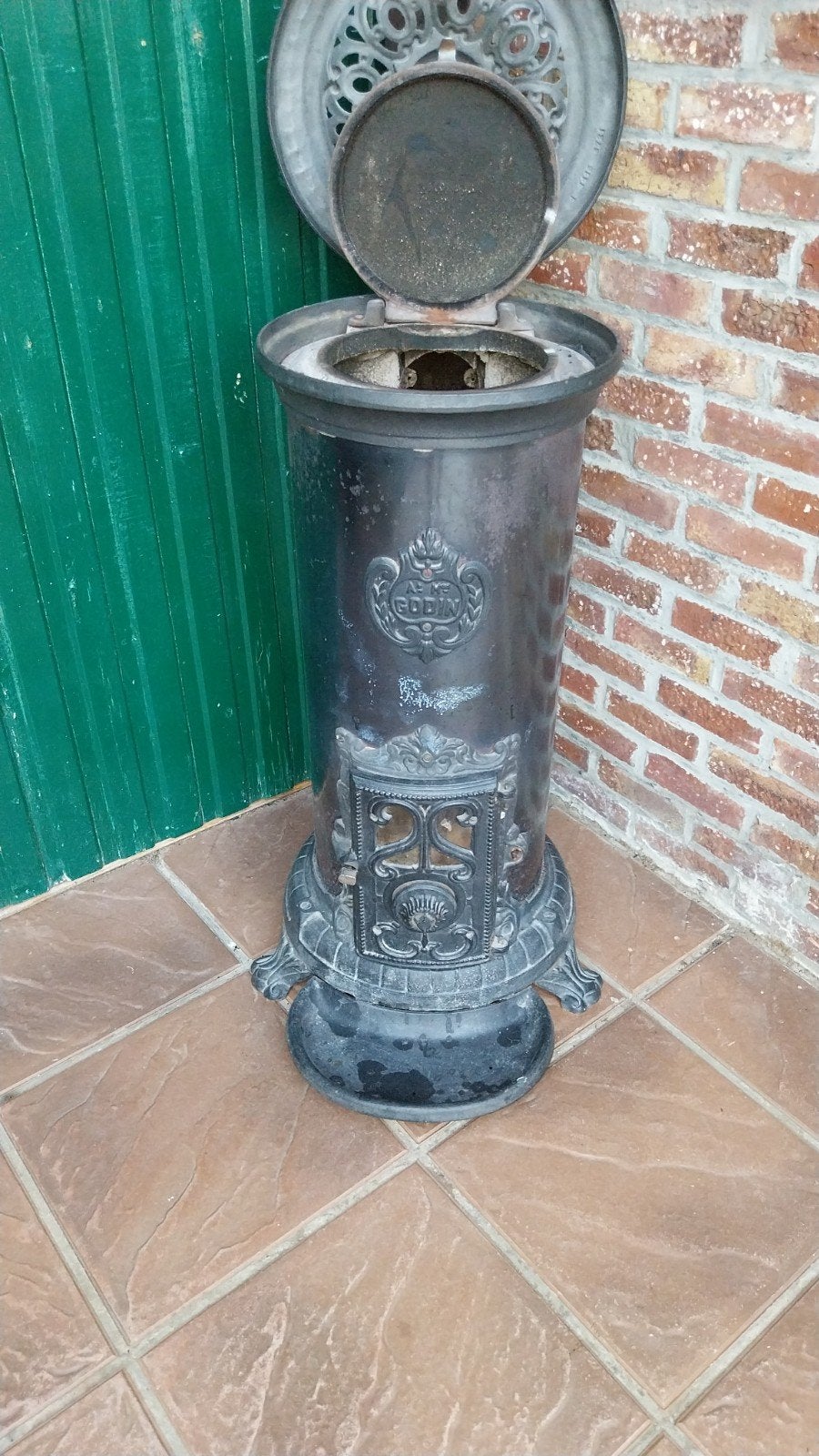 poêle à bois 300€ en bon état, Maison & Meubles, Poêles, Enlèvement, Utilisé, Poêle à bois