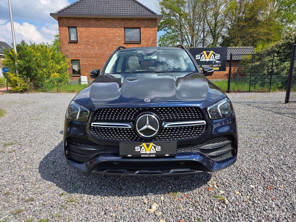 Mercedes-Benz GLE 450 GLE 450 4-Matic/AMG PAKKET/TREKHAAK/36, Auto's, Mercedes-Benz, Automaat, Gebruikt, Blauw, GLE