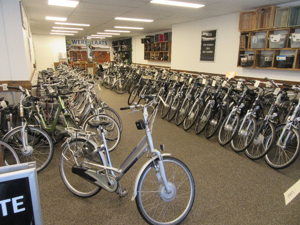 grote uitverkoop gebruikte e-bike,s met garantie, Fietsen en Brommers, Ophalen, Zo goed als nieuw, 50 km per accu of meer, Overige merken