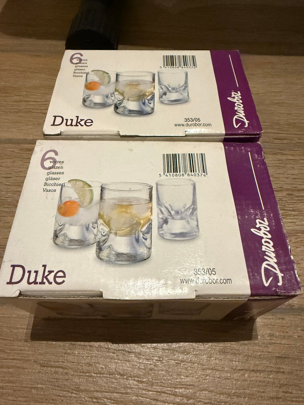 12 x verres à shot durobor 5cl NEUF, Enlèvement, Neuf