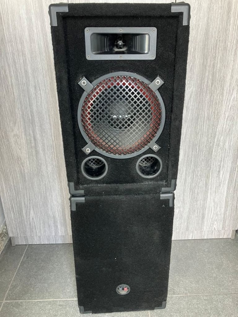 Zelfbouw speaker met JB SYSTEMS onderdelen, TV, Hi-fi & Vidéo, Enceintes, Autres marques, Enlèvement, Utilisé, Enceintes stéréo