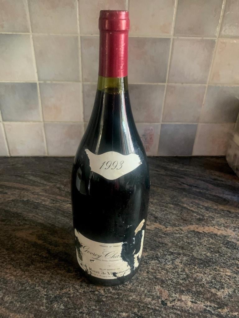 Vin rouge 1993, Pleine, Enlèvement, Vin rouge, France