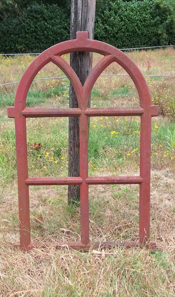 Gietijzeren raam, stalraam als deco of voor gebruik., Ophalen, Nieuw