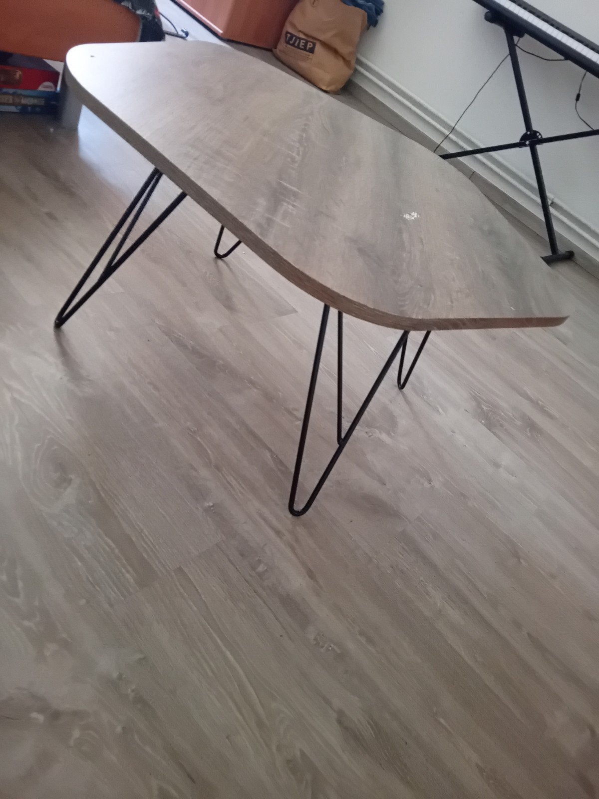 A donner table basse, Ophalen
