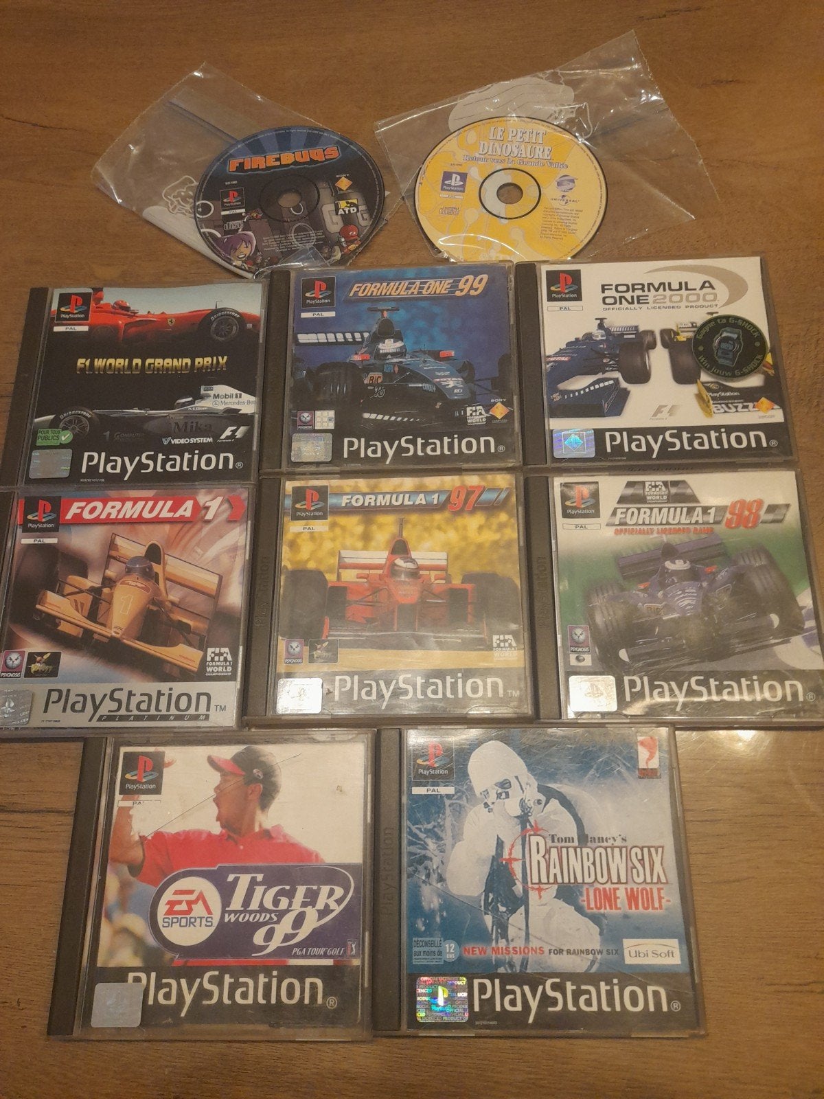 Lot de jeux PlayStation 1, Ophalen