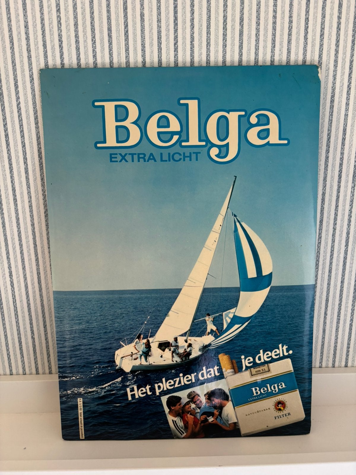 Kartonnen reclamebord belga, Enlèvement ou Envoi, Comme neuf