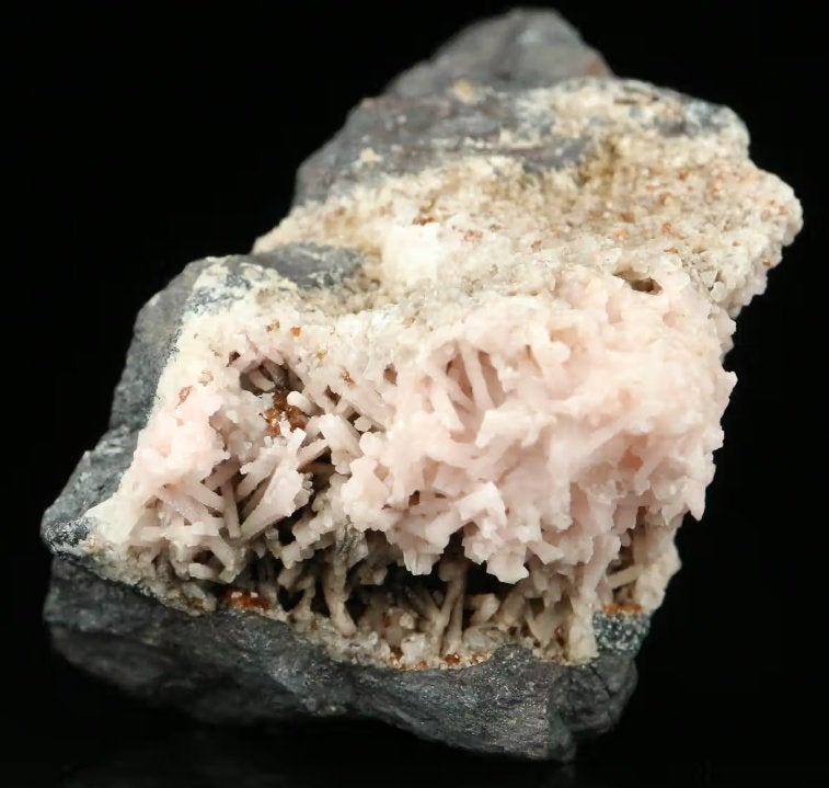 KUTNOHORIET + ANDRADIET uit de N'Chwaning II mijn., Ophalen of Verzenden, Mineraal