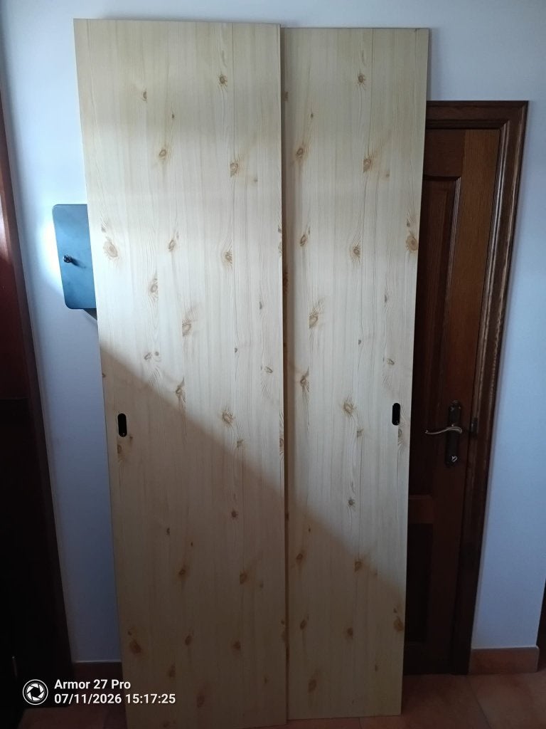 Meubelpaneel - grenen schuifdeur, Doe-het-zelf en Bouw, Hout en Planken, Ophalen, Grenen