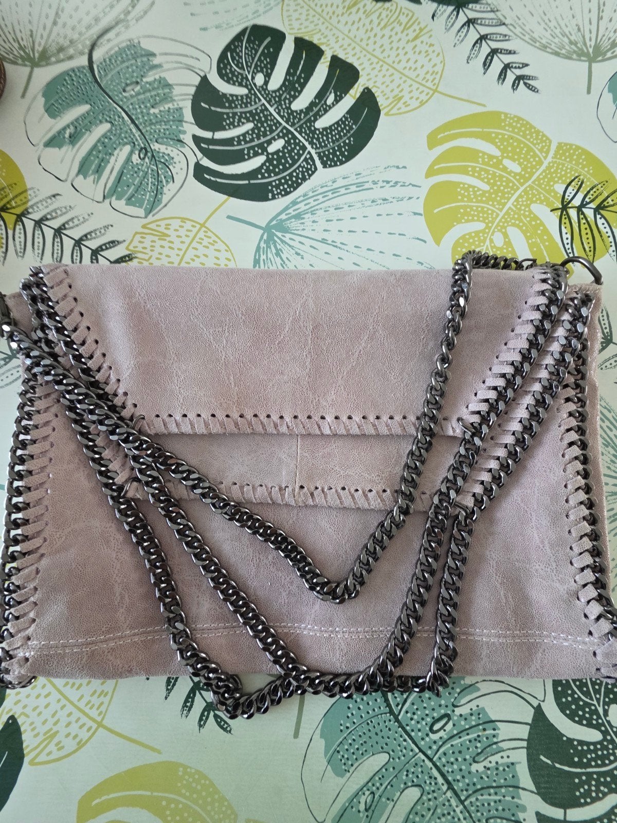 handtas in leder van bekend merk., Ophalen, Handtas